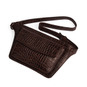 Markberg Zaya Bæltetaske Espresso Brown Croco