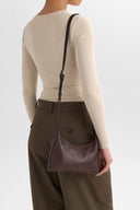 Markberg Avenya Crossbody Taske Dark Brown Soft Vintage Læder