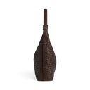 Markberg Tribeca Taske Dark Brown Flettet Læder