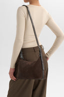 AmariMBG Crossbody Veske, Suede