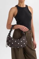Markberg Crave Håndtaske Polka Brown Recycled