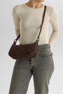 Mini MuseMBG Veske, Suede Flette