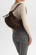 Markberg Reign Taske Dark Brown Suede