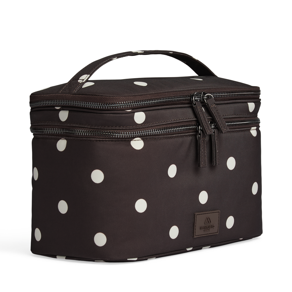 Polka Dot, Brown
