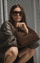 HaymaMBG Håndveske, Suede Flette