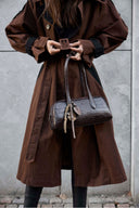 Markberg Edena Taske Espresso Brown Croco