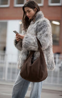 Samara Suede Dark Brown