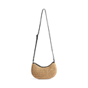 DenelaMBG Crossbody veske, Raffia