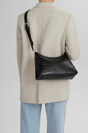 NuriaMBG Crossbody veske, Croco