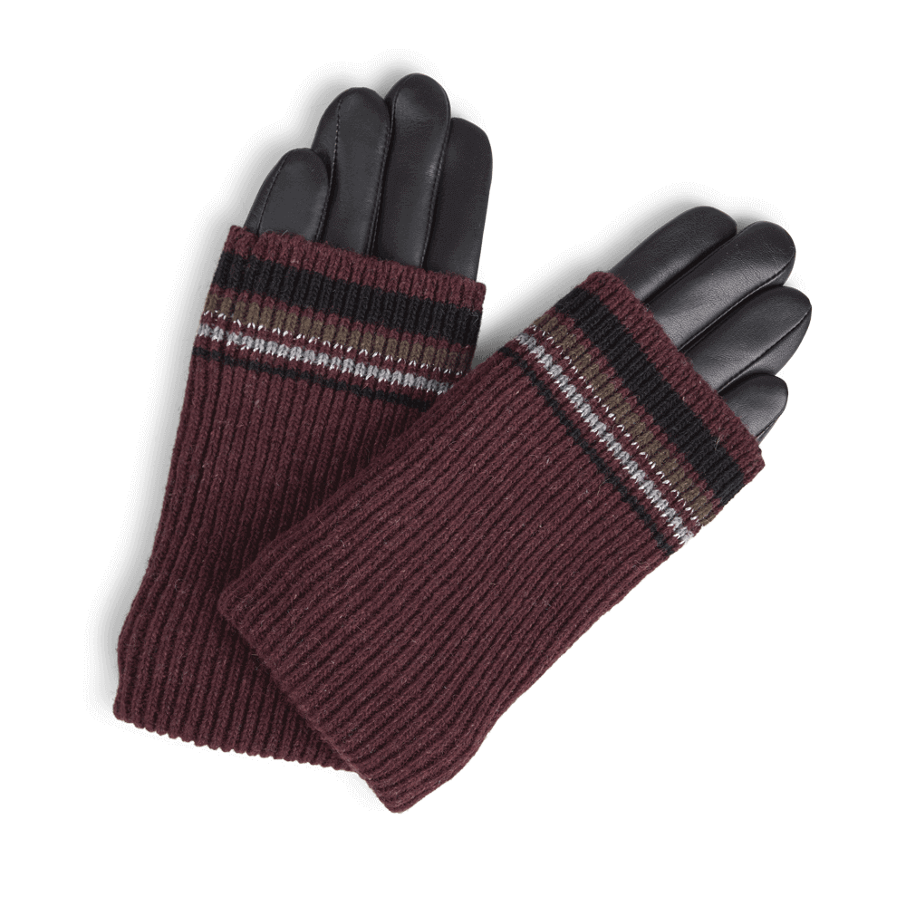 Black and Burgundy
