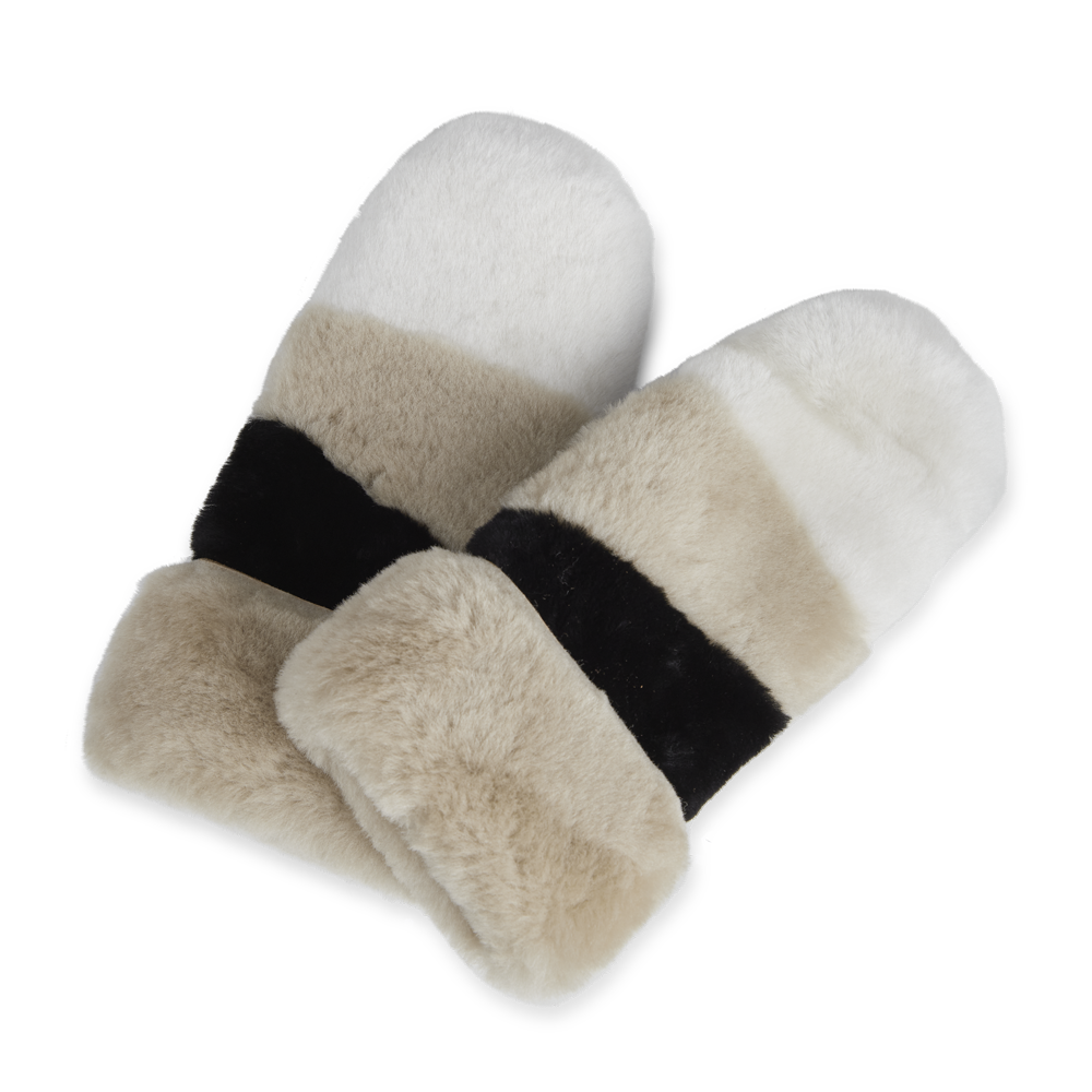 Black + Offwhite + Caramel
