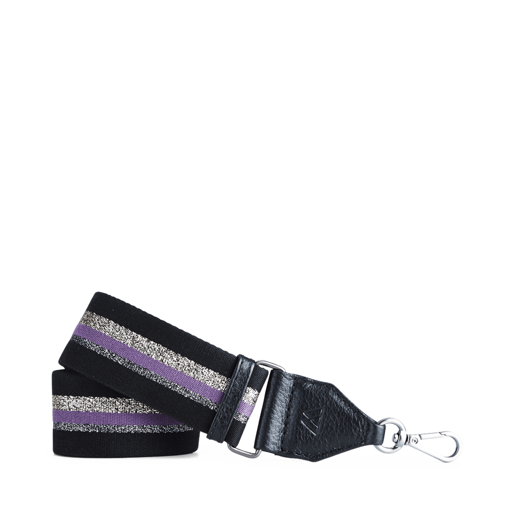 Black and Lavender
