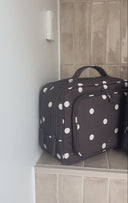 Markberg Guard Toilettaske Dark Brown Polka Dot